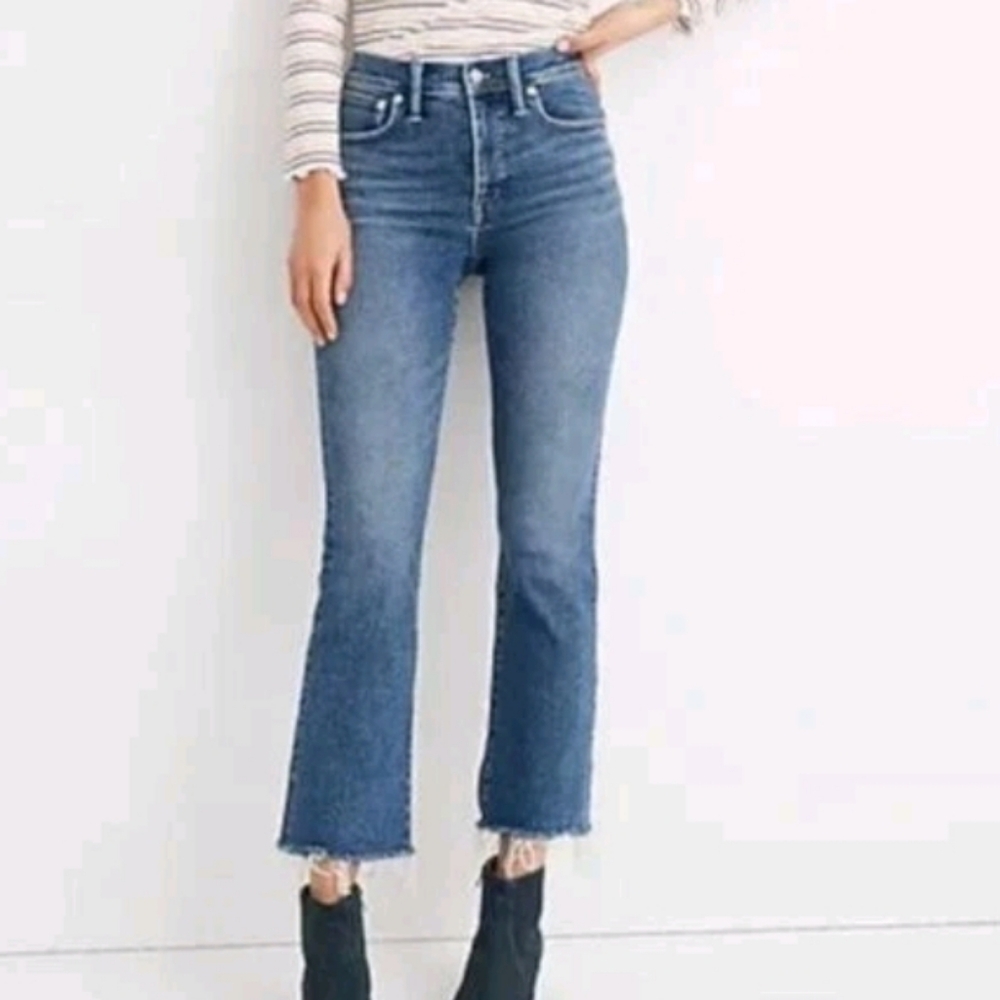 Madewell Cali Demi Boot Jeans 24W